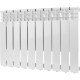 Алюминиевый радиатор Rommer Optima 500 12 секций (RAL9016)  (RAL-0210-050012)