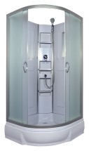 Душевая кабина River Lena Б/К 90/24 МТ — открытая кабина, полностенная, двери раздвижные, габариты (ШхВхД): 90x90x190 см