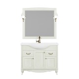 Комплект мебели ValenHouse Эллина 105 слоновая кость без пенала, фурнитура бронза — 