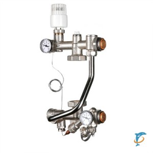 Насосно-смесительный узел VALTEC для тёплого пола VT.TECHNOMIX  (VT.TECHNOMIX.0.130)