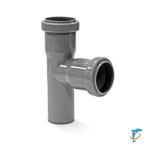 Тройник канализационный Ф32/90* (Политек)  (203287)