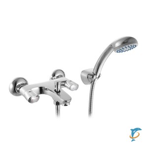 Смеситель для ванны с коротким изливом Cortes CORSB00M02  (Cortes CORSB00M02)