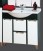 Мебель для ванной Misty Франко -105 Венге/белый с зеркало со шкафом