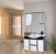 Мебель для ванной Misty Франко -105 Венге/белый с зеркало со шкафом