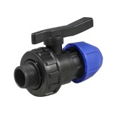 Кран шаровый ПНД Millennium 50 - 1 1/2&quot; НР — 