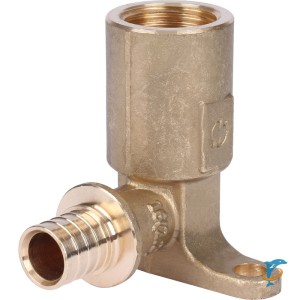 Stout Угольник настенный с длинным нарезным патрубком 16-Rp 1/2" для труб из сшитого полиэтилена аксиальный (SFA-0032-001612)