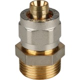 Stout Переходник с наружной резьбой 3/4&quot;х16 для металлопластиковых труб винтовой — 