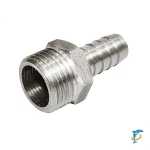 Stout Штуцер НР никелированный 1/2"x14  (SFT-0067-001214)