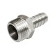 Stout Штуцер НР никелированный 1/2"x14  (SFT-0067-001214)