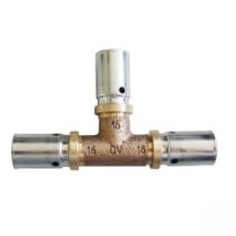 Пресс Тройник Oventrop Cofit P с уменьшенным отводом арт.1513155 — 20x16x20