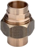 Разъёмное соединение Viega d18 с коническим уплотнением под пайку, бронза, модель 94340  — 