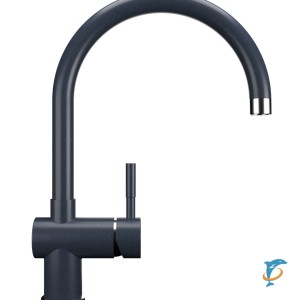 Смеситель для кухонной мойки Ulgran U-021 антрацит (U-021-343)