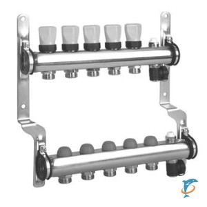 Распределительный коллектор Meibes M1794125 с термоставками (M1794125)