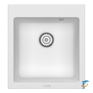 Мойка кухонная Point Моко 47 белый (PN3006W)