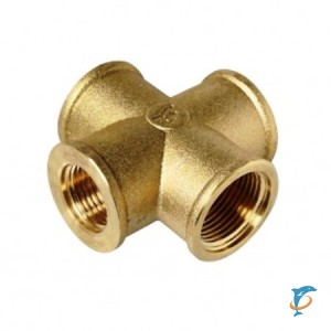 Крестовина TIM 1/2 г/г/г/г (латунь) (XF2222)