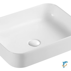 Раковина Azario 500x390x140 накладная, белая (AZ-2195)  (AZ-2195)