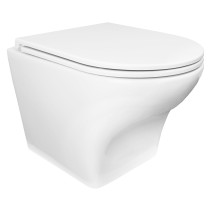 Унитаз подвесной AZARIO Porta 520х360х375 быстросъемное сиденье микролифт (AZ-0064) — 