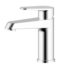 Смеситель для раковины AZARIO CASTELO керамический картридж, хром (AZ-VJC168274C) — 