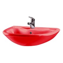 Раковина Оскольская керамика Престиж красная — 