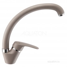 Смеситель Aquaton Нимо серый шелк 1AX002FCXX250 — 
