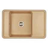 Мойка для кухни из литого мрамора Aquaton Беллис 78 песочный 1A725032BS220 — 