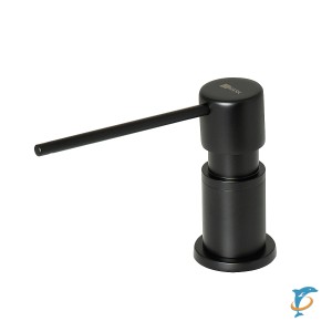 Дозатор Lemark Expert LM8203BL для жидких моющих средств врезной, черный  (LM8203BL)