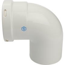 Элемент дымохода STOUT отвод 90° D80 — 