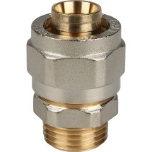 Stout Переходник с наружной резьбой 1/2&quot;х20 для металлопластиковых труб винтовой — 