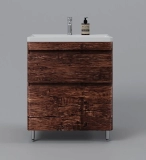 Тумба для комплекта напольная Style Line Атлантика 70 Люкс Plus, старое дерево — 