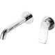 Смеситель для раковины HAIBA HB14553 настенный, хром  (HB14553)