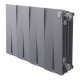 Радиатор биметаллический Royal Thermo PianoForte 300 Серебристый 8 секций  (4660294790511)