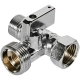 Кран шаровый 3-х проходной (1/2"х3/4"х1/2") Bugatti (884)  (08770004)