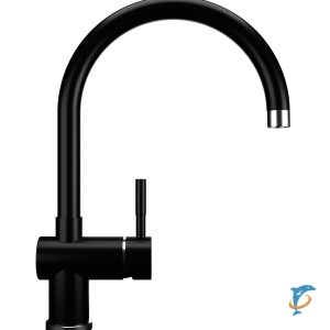 Смеситель для кухонной мойки Ulgran U-021 ультра-черный  (U-021-344)