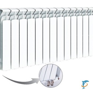 Биметаллический радиатор Rifar BASE Ventil 350 x 10 секций  (BASE Ventil 350 x 10 секций)