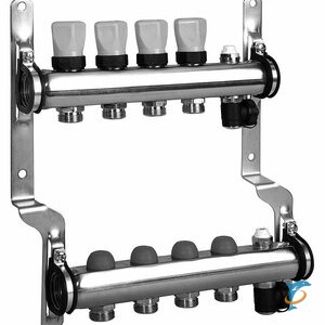 Распределительный коллектор Meibes M1794124 с термоставками  (M1794124)