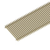 Решетка алюминиевая поперечная itermic SGL.1700.220 цвета шампань — 