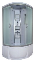 Душевая кабина River Lena 90/44 МТ — Закрытая, c крышей, полностенная, двери раздвижные, габариты (ШхВхД): 90x90x217 см