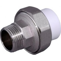 Муфта американка Millennium 20-1/2 нар.рез. — Разъемная соединительная муфта резьбового типа позволяет собрать из отдельных заготовок цельную ветку, состоящую из почти что монолитной трубы.