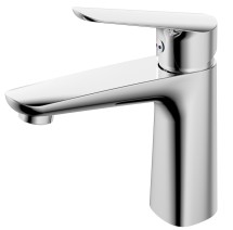 Смеситель для раковины AZARIO CAMPO керамический картридж, хром (AZ-KX168275C) — 