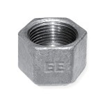 Заглушка чугунная оцинкованная EE 1/2" внутренняя резьба &mdash; 