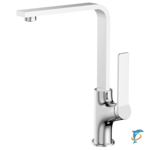 Смеситель для кухонной мойки Azario VISE керамический картридж, хром (AZ-VQQ568330C)  (AZ-VQQ568330C)