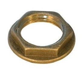 Контргайка Millennium 3/4 c бортиком, латунь  (LKB34
)