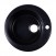 Мойка Rossinka RS47R-Black для кухни из исскуственного камня круглая, с сифоном