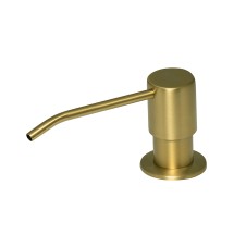 Дозатор Lemark Expert LM8201LGN для жидких моющих средств врезной, светлое золото нано — 