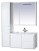 Тумба для комплекта Misty Барселона 90 с 3 ящиками белая эмаль