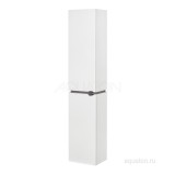 Шкаф-пенал Aquaton Скай PRO 30 подвесной, левый, белый глянец — 