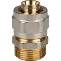 Stout Переходник с наружной резьбой 3/4&quot;х20 для металлопластиковых труб винтовой — 