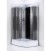 Душевая кабина Loranto 1200x800x2150 левая, поддон 13 см, 4 мм прозрачное стекло с рисунком 