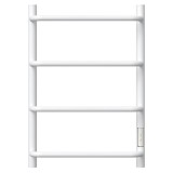 Полотенцесушитель электрический Point Ника PN08846W П4 400x600 диммер справа, белый &mdash; 