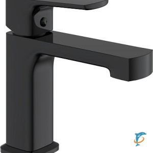 Смеситель для раковины HAIBA HB10512-7, черный  (HB10512-7)